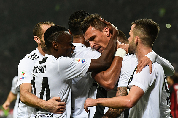 AC Milan 0-2 Juventus