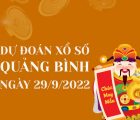 Dự đoán kết quả xổ số Quảng Bình ngày 29/9/2022 thứ 5 hôm nay