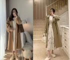 Cách phối đồ với áo dạ dài cho nàng thêm thanh lịch