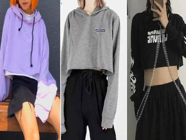 Cách phối đồ với áo hoodie croptop năng động và cá tính