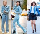 Cách phối đồ với áo khoác jean cho nàng công sở