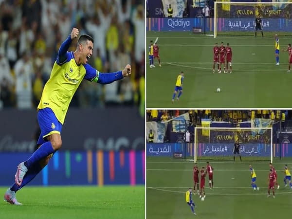 Ronaldo và nghệ thuật sút phạt