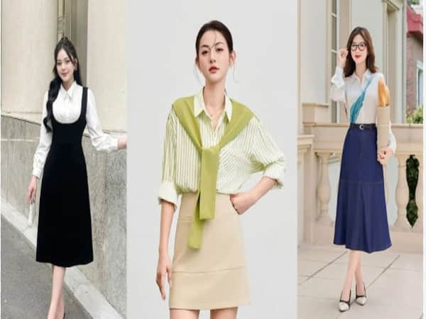 Cách mặc áo sơ mi nữ đẹp và cuốn hút