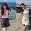 Nàng chân ngắn đi biển mặc gì nổi bật nhất