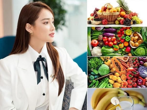 Thực đơn giảm cân của Nhã Phương sẽ có nhiều rau xanh và trái cây